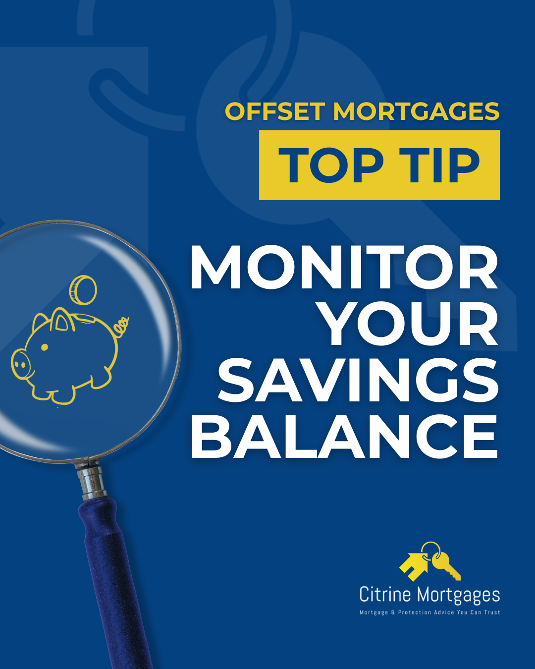 Offset mortgages top tip image - Citrine Mortgages